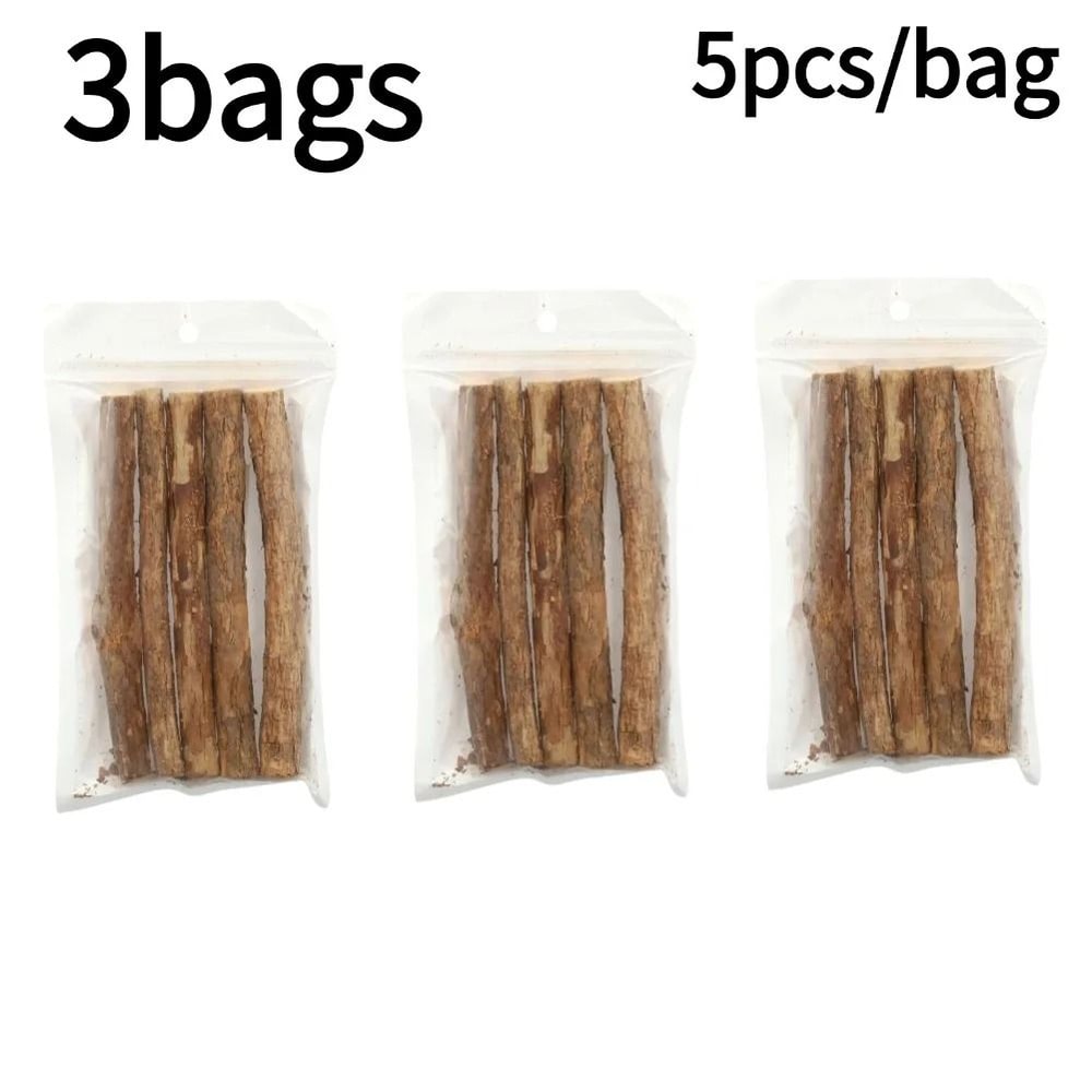 Natural Catnip Chew Sticks For Cat Dental Play 3