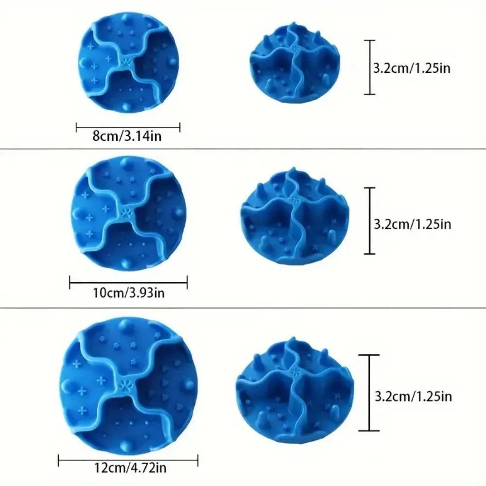 Silicone Cat Slow Feeder Lick Mat With Suction Cups 3