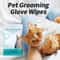 Unscented Pet Cleaning Glove Wipes For Dogs And Cats 4