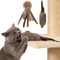 Fluffy Faux Fur Cat Kicker Toy For Hunting Play 6