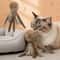 Fluffy Faux Fur Cat Kicker Toy For Hunting Play 7