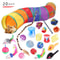 Kitten Toy Variety Pack For Chase Scratch And Bell Play 4