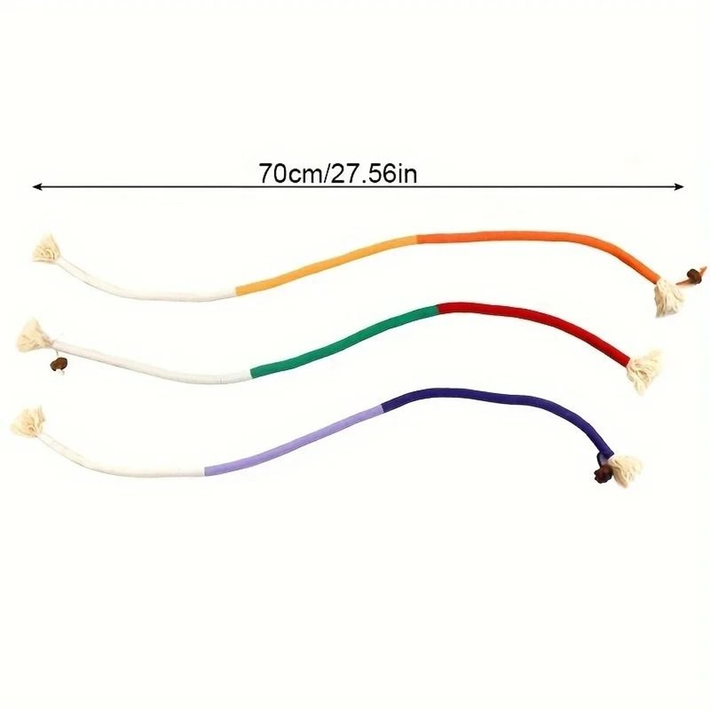 Silvervine Cat Chew Toy Interactive Dental Rope For Kittens 4