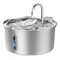 Stainless Steel Pet Water Fountain For Cats And Dogs 1