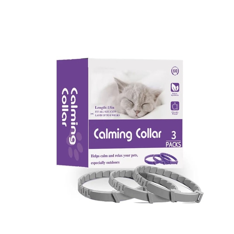 Cat Calming Pheromone Collar 3 Pack For Stress Relief 5