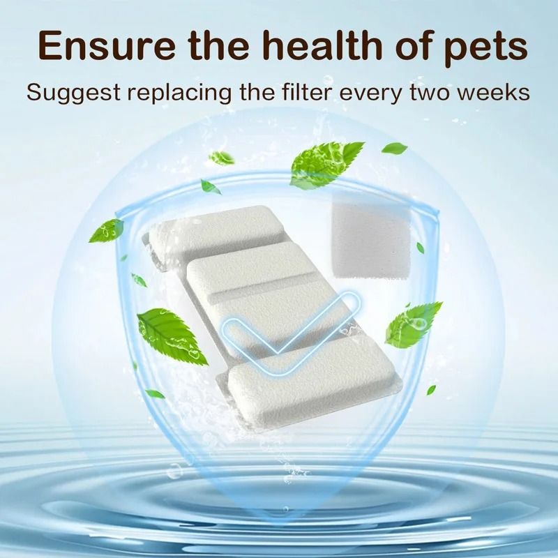 Cat Water Fountain Replacement Filters For TY09 And TY10 5