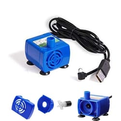 led cat water fountain pump replacement motor