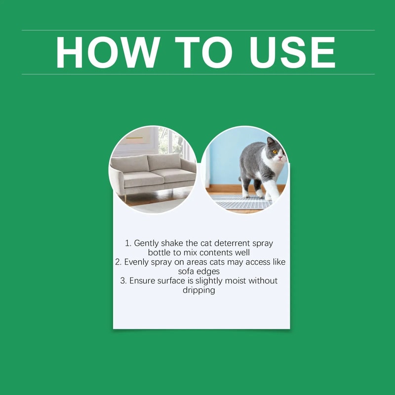 Cat Repellent Spray For Furniture And Indoor Outdoor Training 5