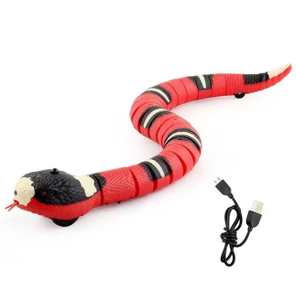 Smart Sensing Snake Cat Toy USB Rechargeable Interactive Toy 1