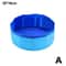 Foldable Pet Pool Bath Tub With Water Toys For Cats And Dogs 1