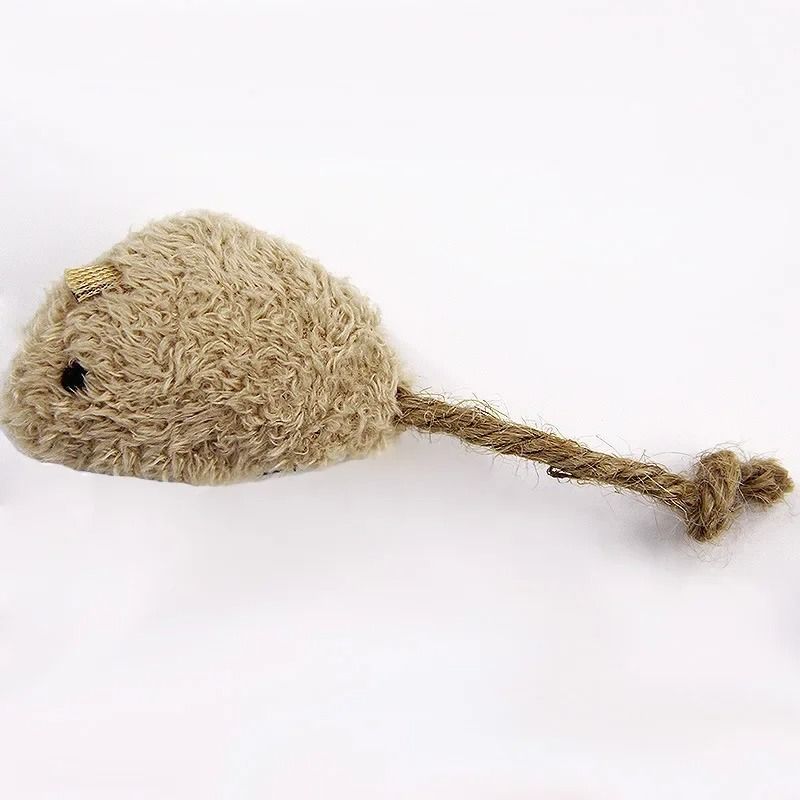 Plush Mouse Cat Toy Set For Interactive Kitten Play 3