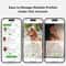 Reflective AirTag Cat Collar With QR ID Tag 12