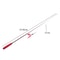 Telescopic Feather Cat Teaser Wand With Replacement Head 8