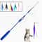 Telescopic Feather Cat Teaser Wand With Replacement Head 0