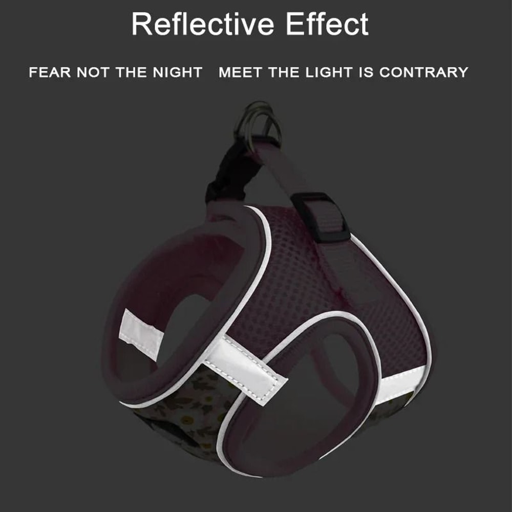 Reflective Anti Escape Cat Harness And Leash Set 9
