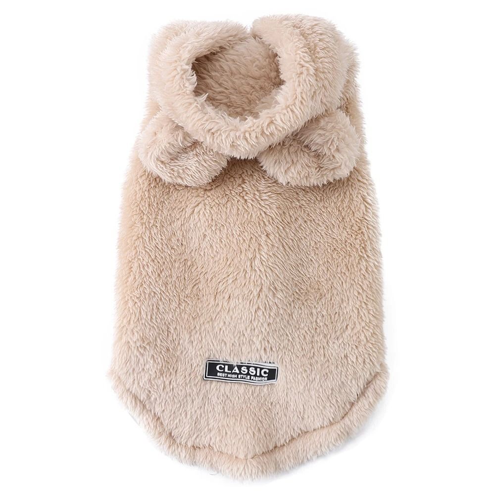 Warm Fleece Cat Sweater Hoodie For Small Pets 3