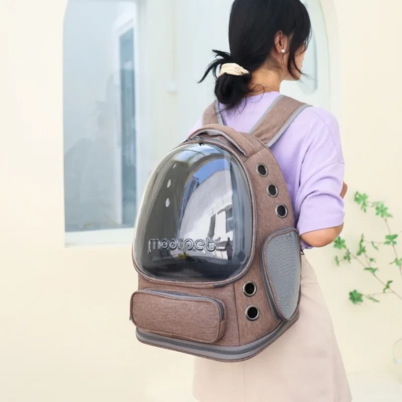 Transparent Foldable Cat Carrier Backpack For Travel 3