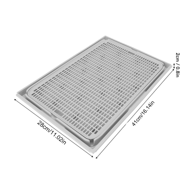 Double Layer Cat Litter Mat With Anti Slip Bottom 7