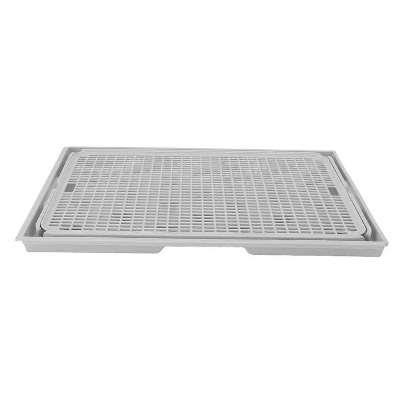 Double Layer Cat Litter Mat With Anti Slip Bottom 9
