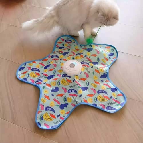 Automatic Cat Hunting Cover Toy for Indoor Play