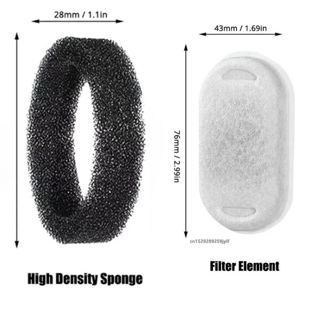 Activated Carbon Cat Fountain Filters Set 5