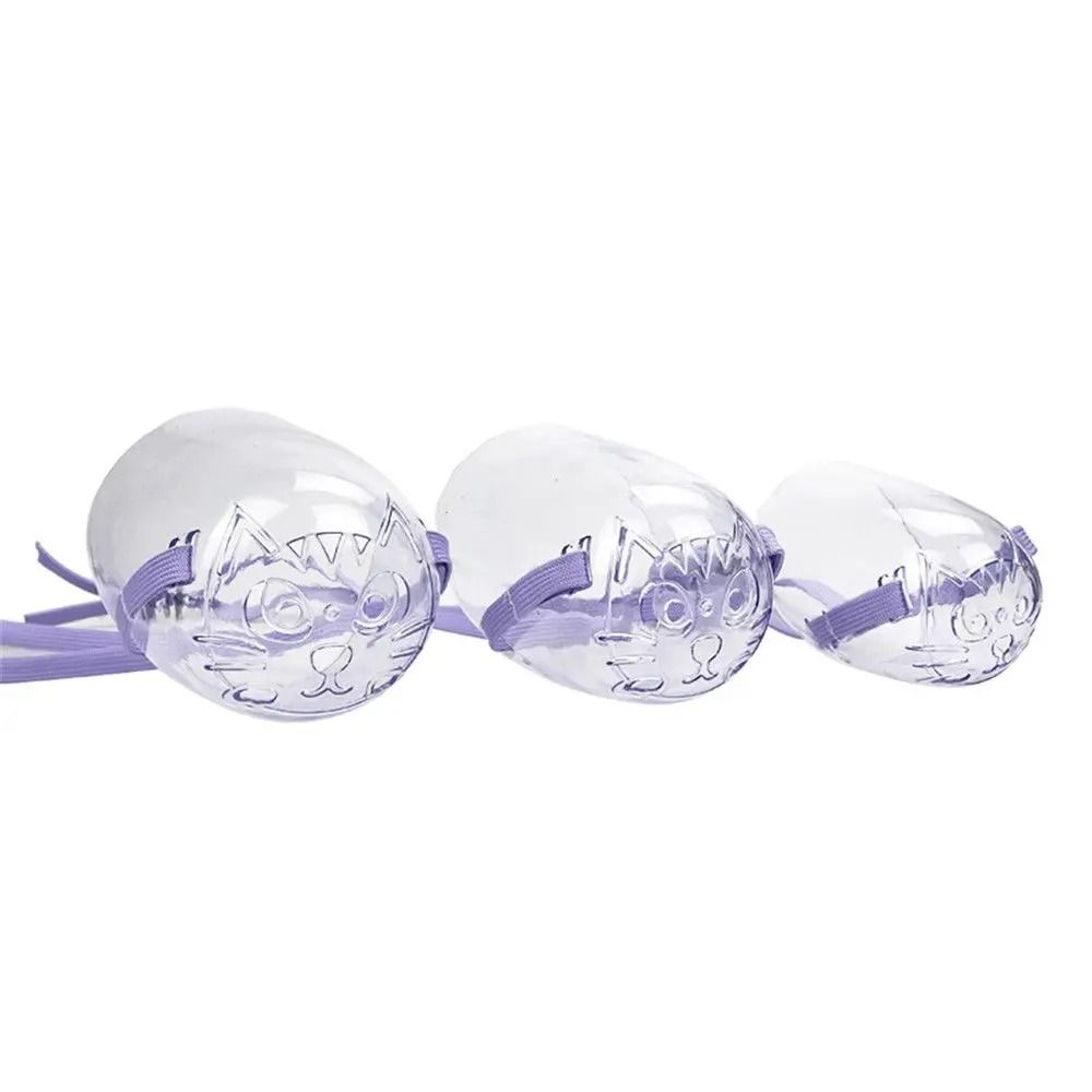 Transparent Anti Bite Cat Muzzle For Grooming Bathing Nail Trimming And Vet Care 4