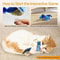 Wall Hanging Sounding Bird Cat Toy With Catnip For Indoor Chasing Play 24