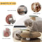 Foldable Magic Organ Cat Scratching Board With Ball Track For Claw Grinding Play 8