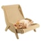 Wooden Sisal Cat Lounge Chair Scratcher For Resting Playing And Claw Care 0