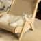 Wooden Sisal Cat Lounge Chair Scratcher For Resting Playing And Claw Care 4