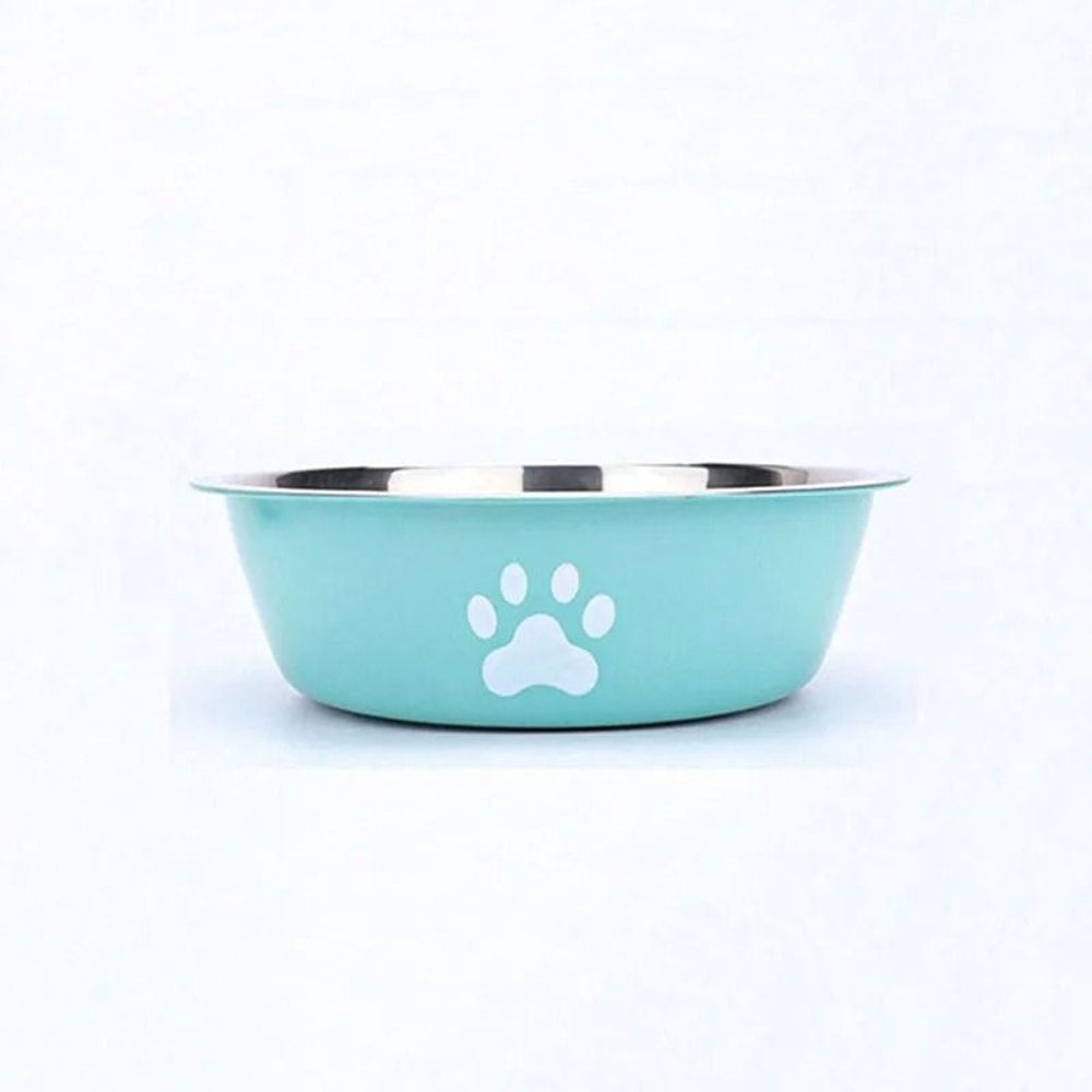 Stainless Steel Non Slip Pet Bowl For Cat Dog Food And Water Feeding 2