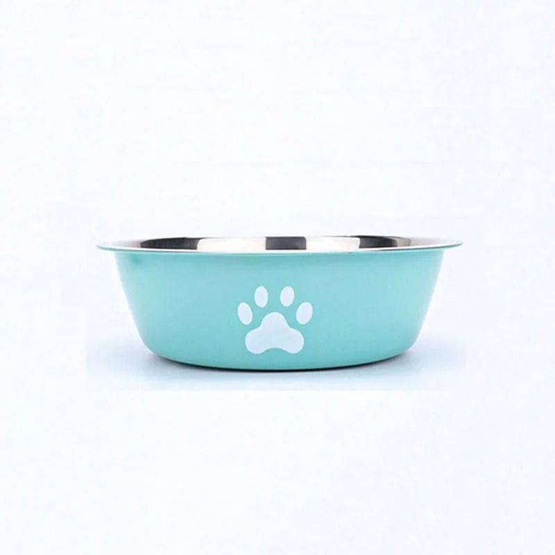 Stainless Steel Non Slip Pet Bowl For Cat Dog Food And Water Feeding 2