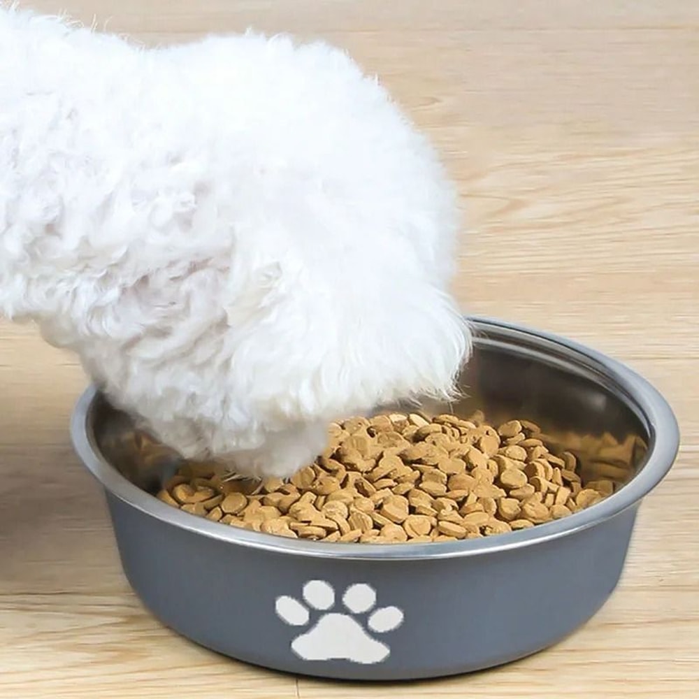 Stainless Steel Non Slip Pet Bowl For Cat Dog Food And Water Feeding 6
