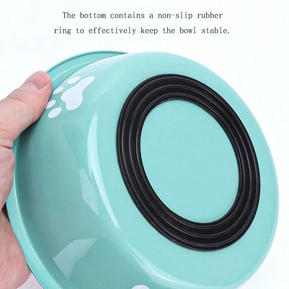 Stainless Steel Non Slip Pet Bowl For Cat Dog Food And Water Feeding 7