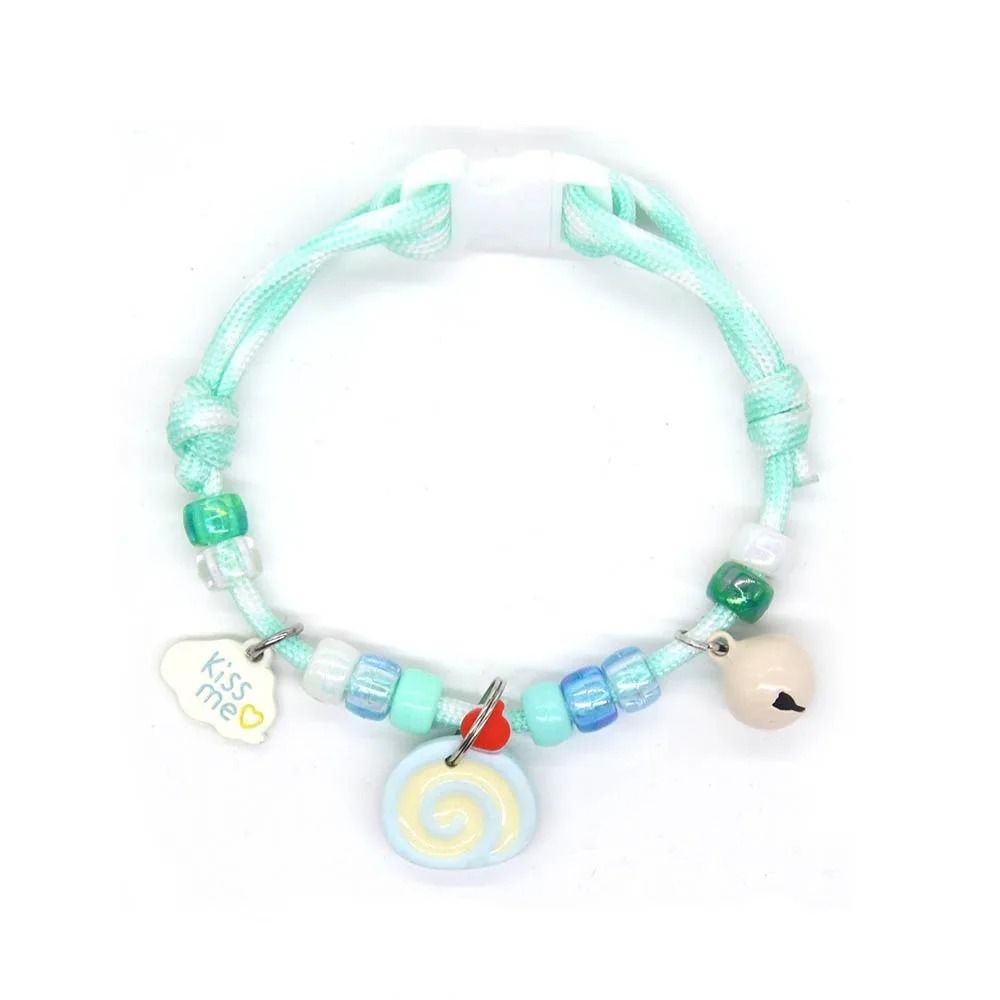 Colorful Adjustable Pet Bell Necklace For Cats And Puppies 9