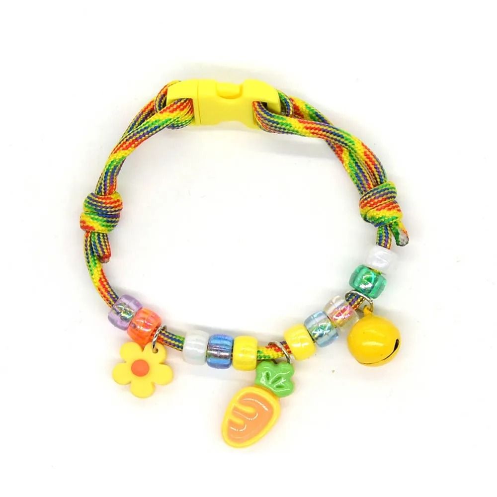 Colorful Adjustable Pet Bell Necklace For Cats And Puppies 7