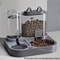 Large 2 In 1 Pet Feeder And Water Dispenser 1