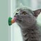 Catnip Licking Energy Ball Treat For Kittens 0
