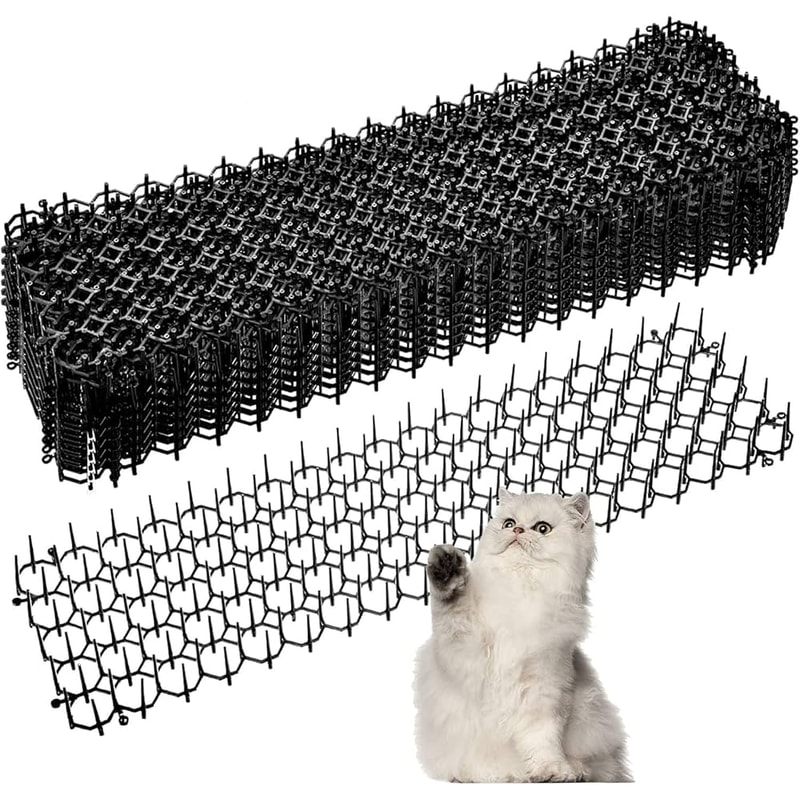 Garden Cat Scat Mat Plastic Prickle Strip For Digging And Pest Deterrent 3