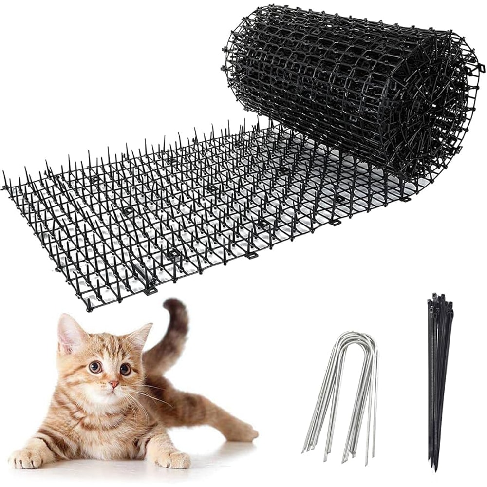 Garden Cat Scat Mat Plastic Prickle Strip For Digging And Pest Deterrent 5