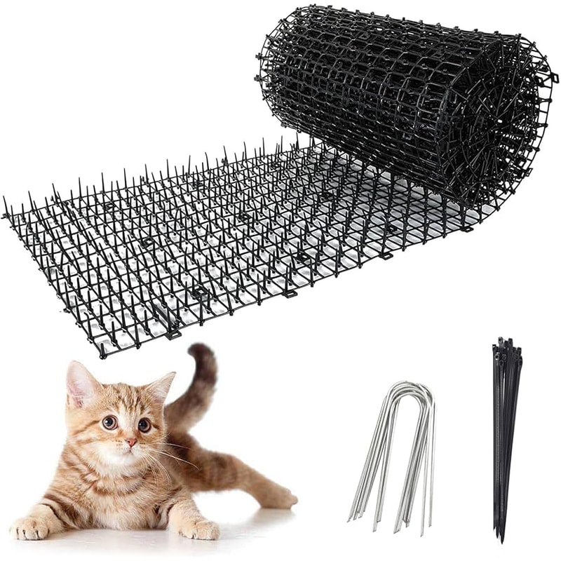 Garden Cat Scat Mat Plastic Prickle Strip For Digging And Pest Deterrent 5