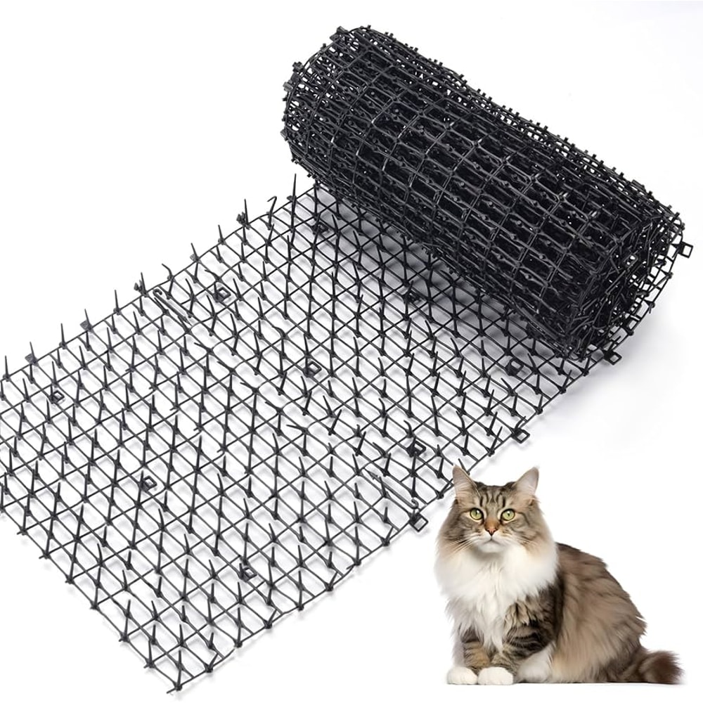 Garden Cat Scat Mat Plastic Prickle Strip For Digging And Pest Deterrent 7