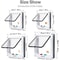 Weatherproof Four Way Locking Cat Door For Interior Cabinet And Garage Access 6