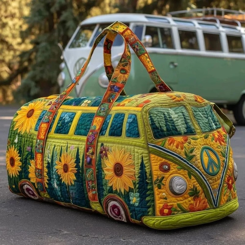 Large Quilted Duffle Bag With Adjustable Strap For Short Travel And Daily Carry 10