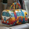 Large Quilted Duffle Bag With Adjustable Strap For Short Travel And Daily Carry 3