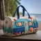 Large Quilted Duffle Bag With Adjustable Strap For Short Travel And Daily Carry 6