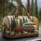 Large Quilted Duffle Bag With Adjustable Strap For Short Travel And Daily Carry 17