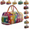 Large Quilted Duffle Bag With Adjustable Strap For Short Travel And Daily Carry 0