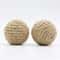 Natural Sisal Cat Chew Ball Toy With Sand For Eco Friendly Fetch Play 6
