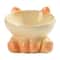 Raised Ceramic Cat Bowl With Tilted High Feet For Comfortable Feeding 1
